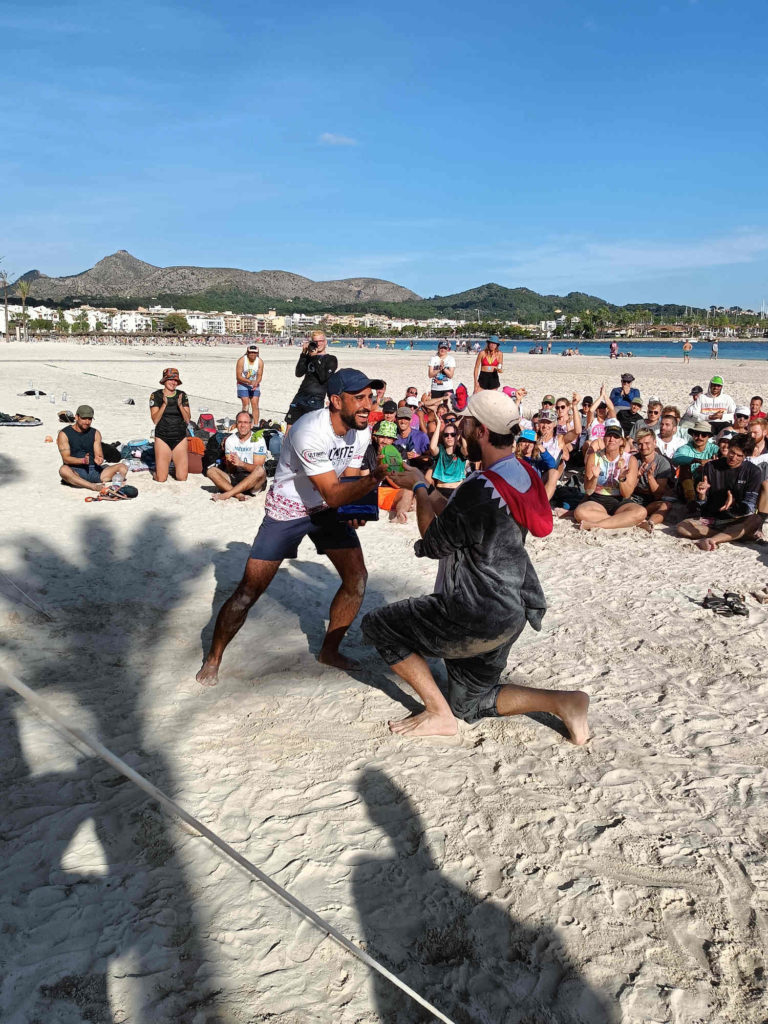 Mysara gave it to Michael (Sharp Attack) USA